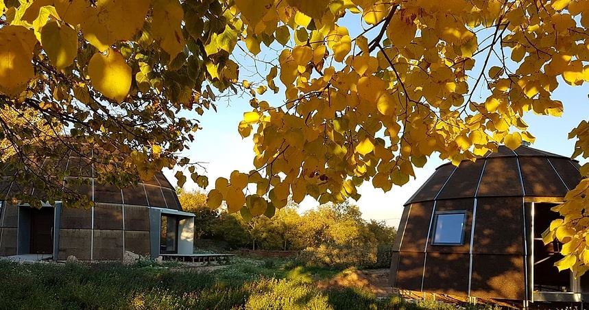 Nuevas viviendas sostenibles: la cúpula de madera eficiente y ecológica