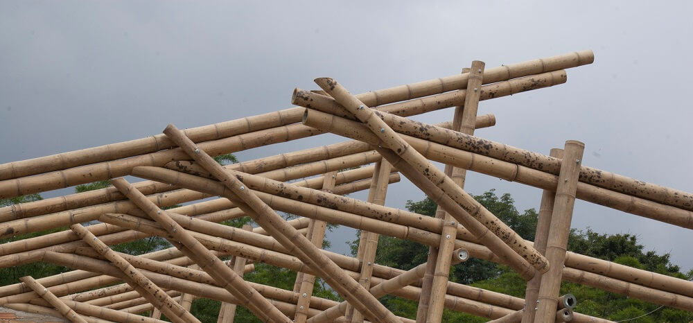 El bambú en las estructuras