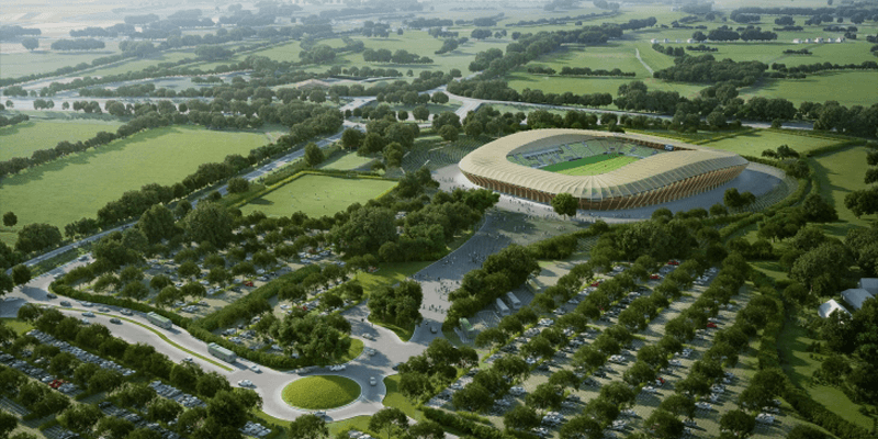 Eco Park Stadium se convertirá en el primer estadio de madera del mundo