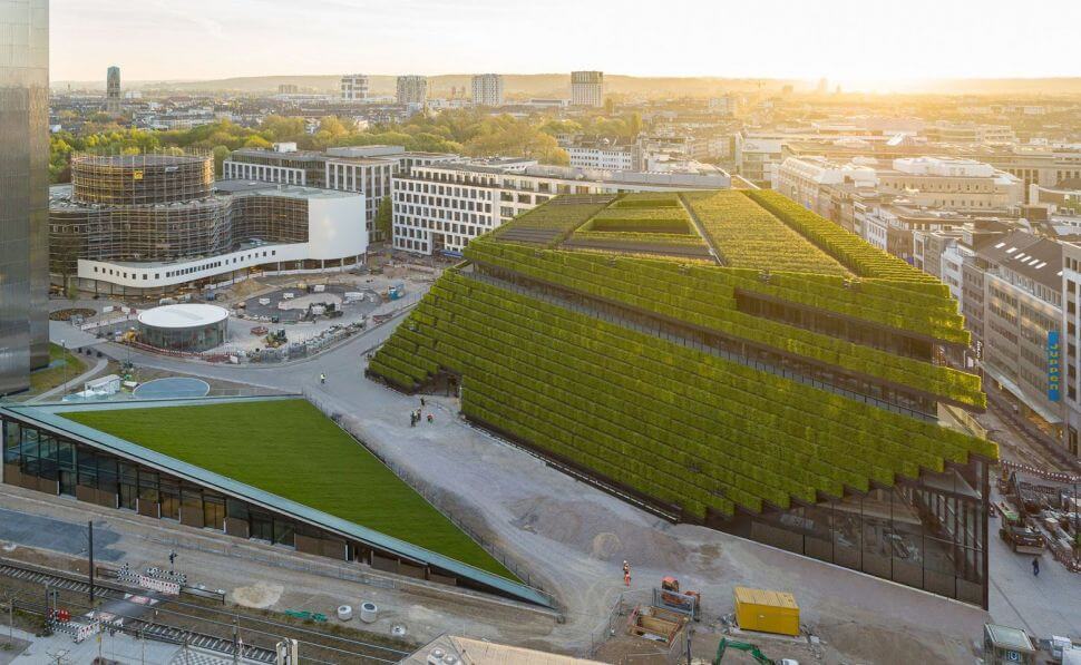 Düsseldorf ya cuenta con el edificio verde más grande de Europa