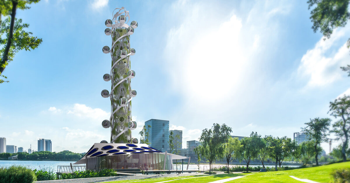Spiral Tower, el primer mirador sostenible