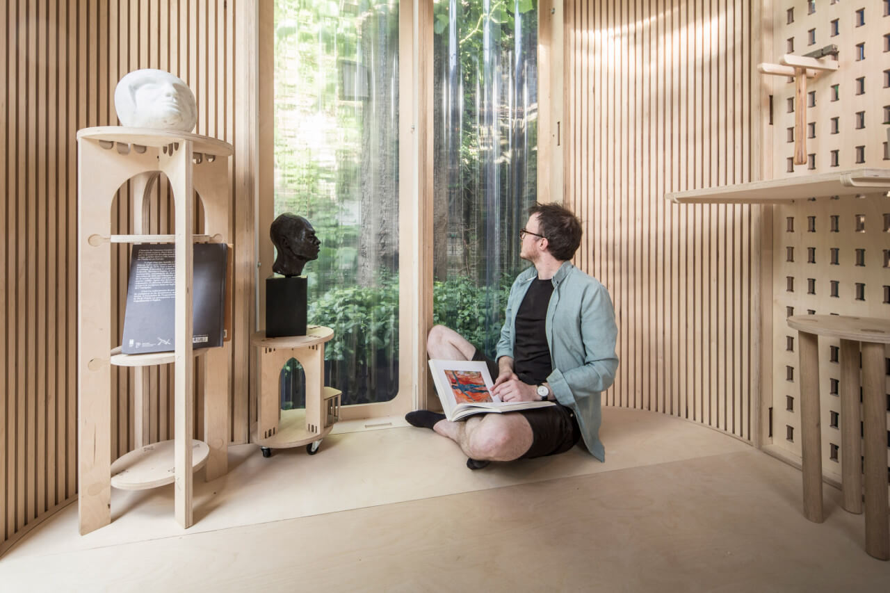 Teletrabajo en un entorno sostenible: una oficina prefabricada para el jardín
